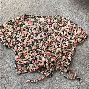 Billabong wrap crop top